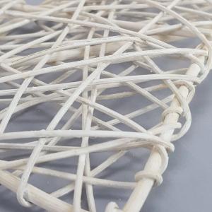 Fonott hálós szív 20cm 1db