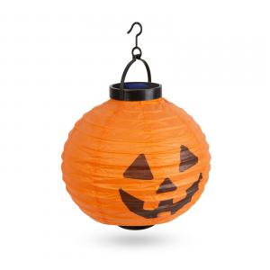 Halloween-i szolár lampion - tök - ⌀20 cm