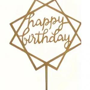 Happy birthday tortadísz 3