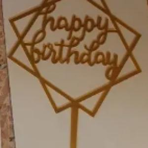 Happy birthday tortadísz 3