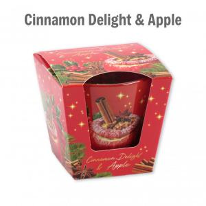 Illatgyertya pohárban Cinnamon Delight 115g 2f