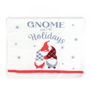 Karácsonyi kendő és edényfogó szett - manós