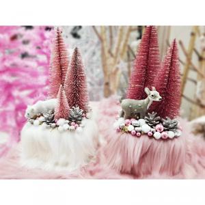 Kócos műszőrme fehér 60cm x 180 cm