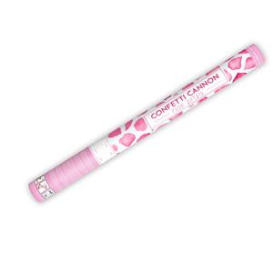 Konfetti kilövõ ágyú, 60 cm, szirom, rózsaszín