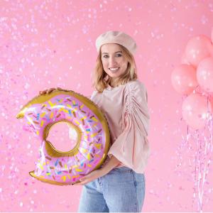 Konfetti kilövõ BOY OR GIRL, rózsaszín, 60 cm