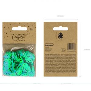 Konfetti, pálma levél, zöld, 15 g/cs