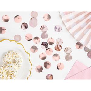 Konfetti, rosegold, 15gr