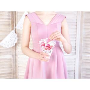 Konfetti, rózsaszirom, papírból, light pink, 500 db/csomag