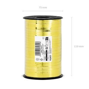 Kötözõ szalag fényes arany, 5 mm/225 m