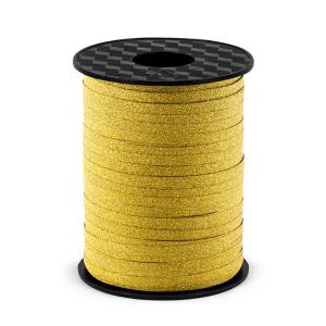 Kötözõ szalag, glitteres arany, 225m*5mm