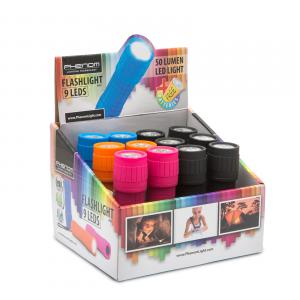 LED-es elemlámpa ajándék elemmel