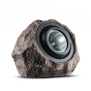 LED-es kültéri szolár lámpa - szikla kő - fehér SMD LED - 20 x 12 x 16 cm