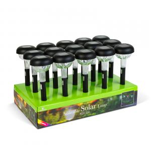 Leszúrható szolár lámpa - RGB LED - 7 x 30 cm - színváltós