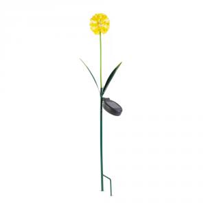 Leszúrható szolár virág hortenzia 25 melegfehér LED - 13 x 7 x 65 cm