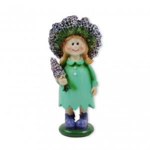 Levendula figura fiú/lány 19cm álló