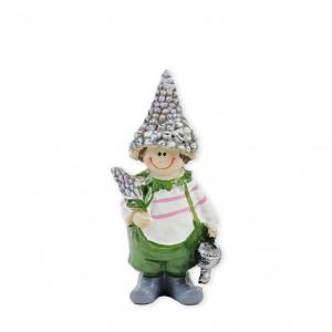 Levendula figura fiú/lány álló 12cm álló