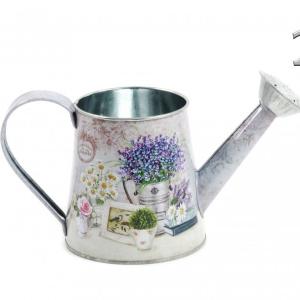 Locsolókanna levendulás 21cm 3 féle minta