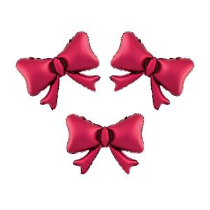 Masni fólia lufi, piros, 42 cm, 3 db/cs