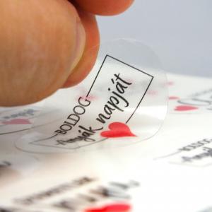 Matrica átlátszó - anyák napi vegyes 24db/lap