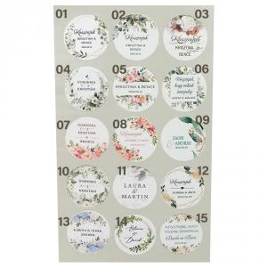 Matrica - Egyedi névvel ellátott személyre szabott matrica stílus 1