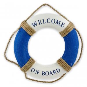 Mentő öv dekoráció 30cm kék vagy sötétkék