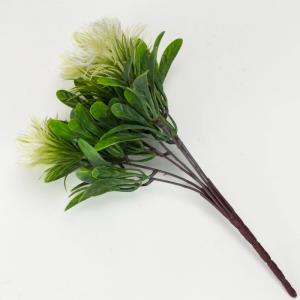 Mini protea csokor fehér 27 cm