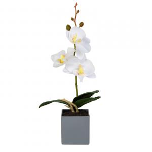 Műnövény dekoráció - orchidea - 3 féle - 29,5 cm