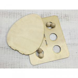 Natúr fa - Tojás formájú húsvéti tojástartó 6 tojásnak