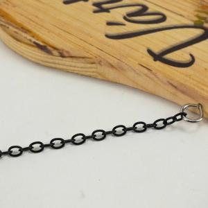 Natúr tábla láncos 25x12cm - gombás