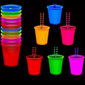 Nyakba akasztós, világító pohárka 6 db/cs