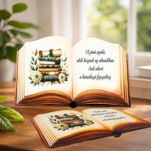 Nyomtatott dekorkarton - Ballagási könyv- A jövö...