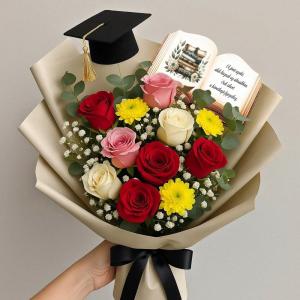 Nyomtatott dekorkarton - Ballagási könyv- A jövö...