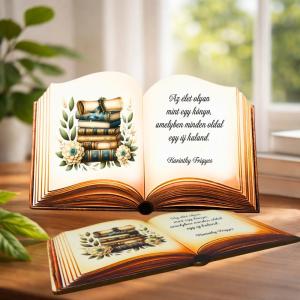 Nyomtatott dekorkarton - Ballagási könyv- Az élet...