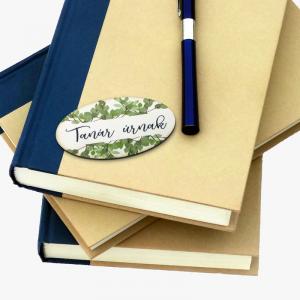 Nyomtatott dekorkarton - Tanár úrnak ovál tábla 1 db