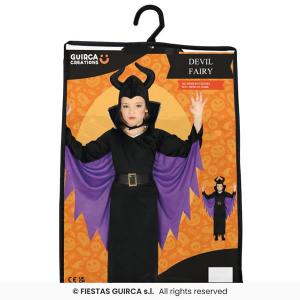 Ördög-tündér gyermek jelmez, 7-9 éveskenke (Demóna)