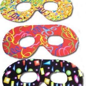 Papír szemüveg 6 db/cs - mintás - gyerek