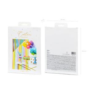 Party függöny, mix, 100 X 195cm