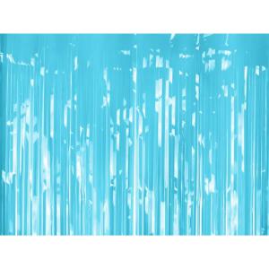 Party függöny, világos ég-kék, 100 X 200 cm