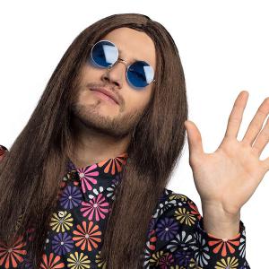 Party szemüveg, kék színû lencse, John