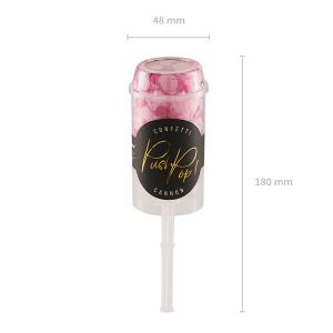 Push Pop konfetti kilövõ, pink mix