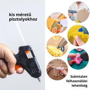 Ragasztópisztoly rúd betét 1kg 7mm x 27cm