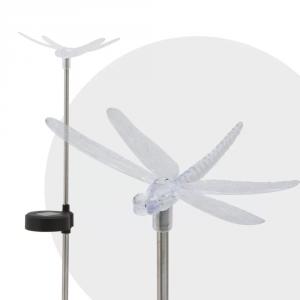 RGB LED-es szolár lámpa szitakötő 1 db