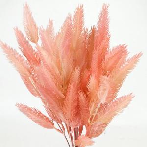 Szárazvirág hatású tollvirág csokor rózsaszín 1db