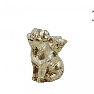 Szárnyas malac figura arany 8cm APF471240 2f