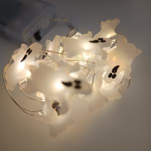 Szellemfigurás Halloween LED-fényfüzér