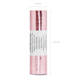 Szerpentin rosegold színû, 3,8m, 18db/cs