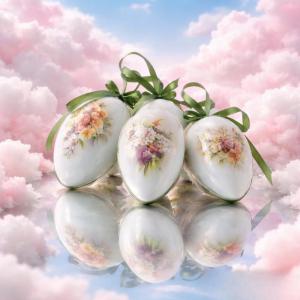 Szétválasztható műanyag tojás forma kicsi 5db/csom