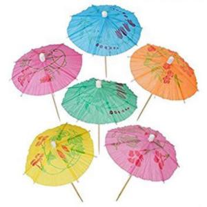 Színes Parti Mini Koktél Esernyõ, 12 db-os