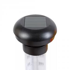 Szolár kerti hőmérő hidegfehér LED - 6,3 x 44,5 cm