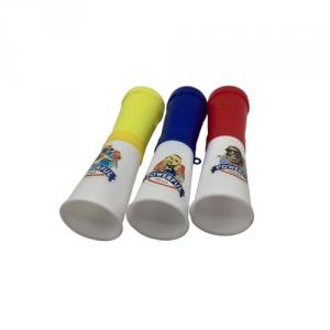 Szurkolói kürt, vegyes színek, 15 cm